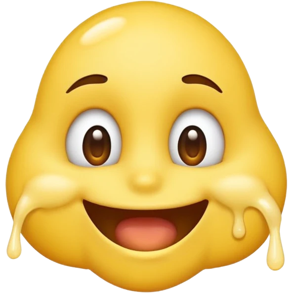 yellow emoji with snot coming out of nose emoji