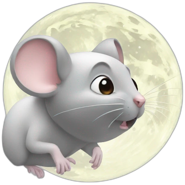 mouse-space-moon emoji