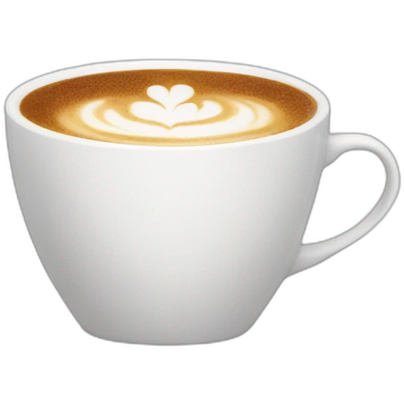 Dior cappuccino cup emoji