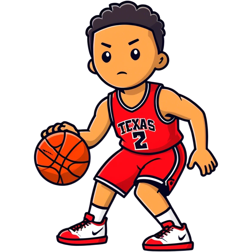 Texas tech winning basketball  emoji