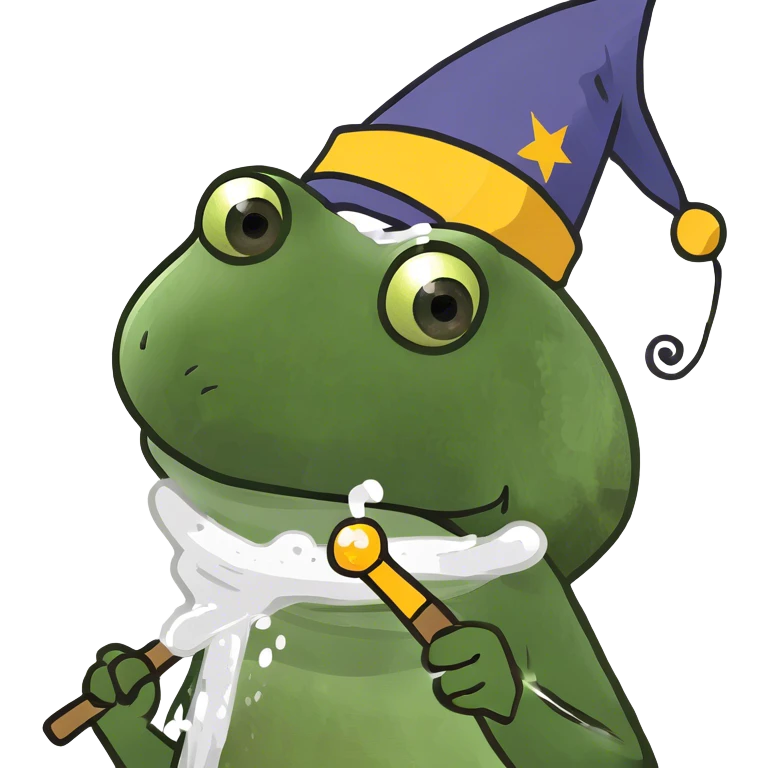 Foamy bufo emoji