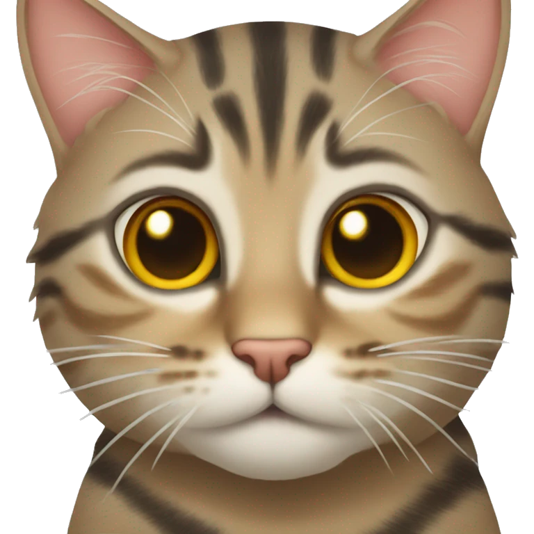 Tabby cat emoji
