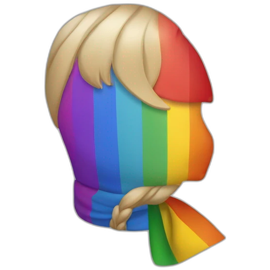 drapeau lesbienne emoji