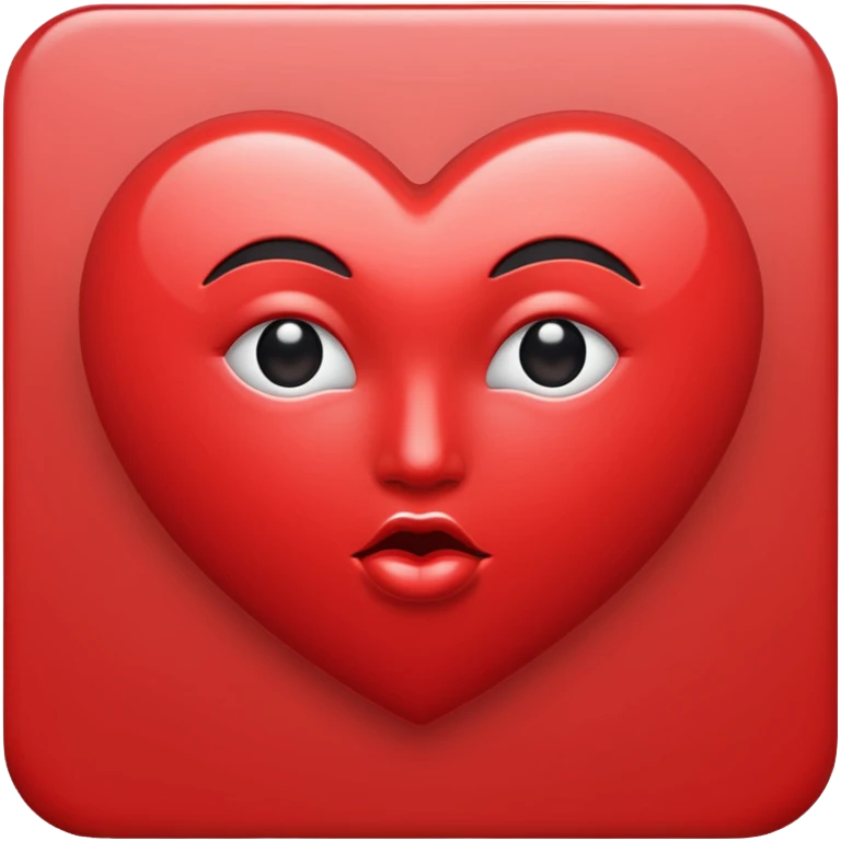 Kiss heart emoji