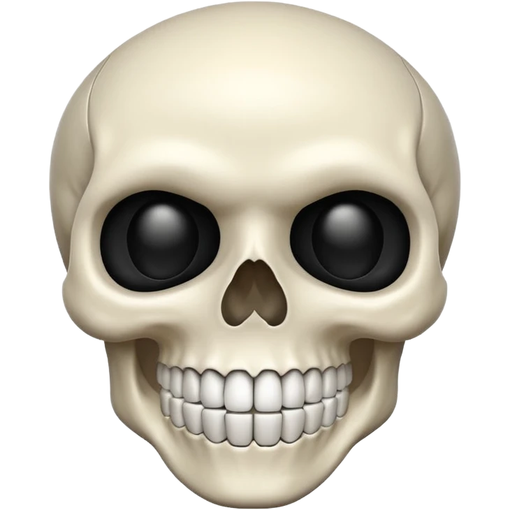 Tete de mort emoji