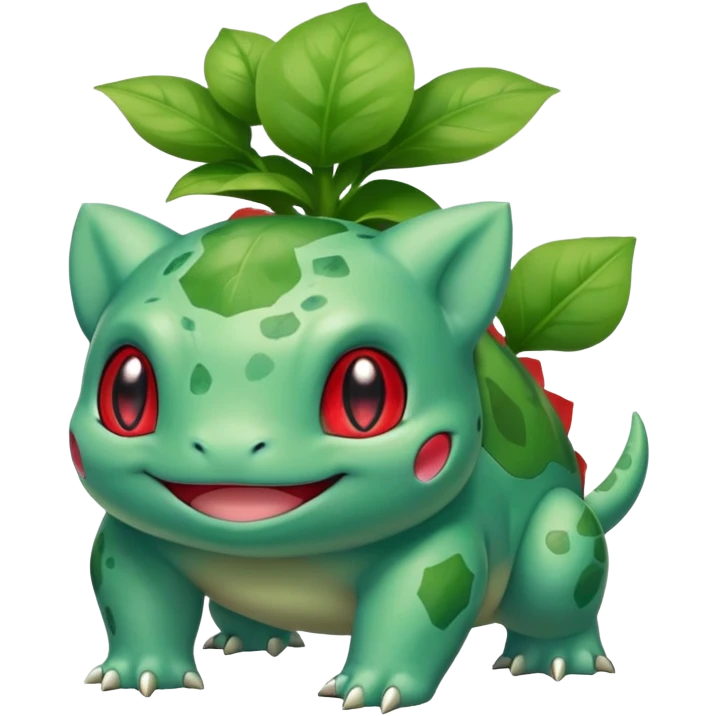 Bulbasaur (full body) emoji