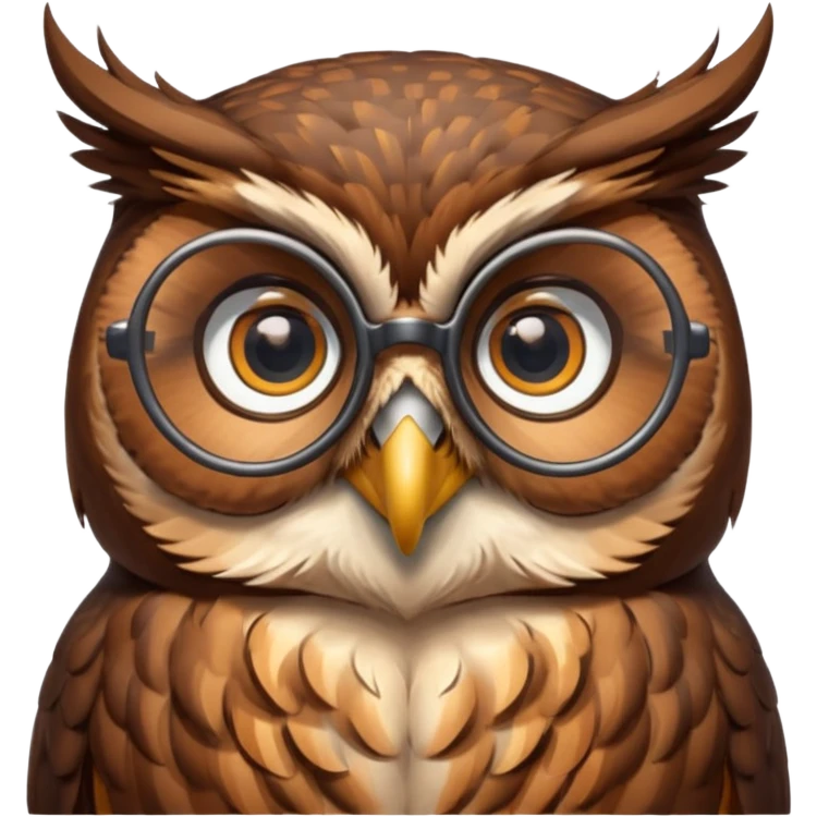 buho erudito  emoji