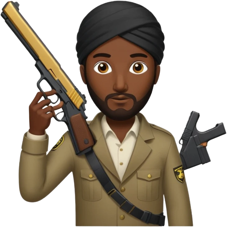Quiero el rapero dd osama con una glock apuntando cargador largo  emoji