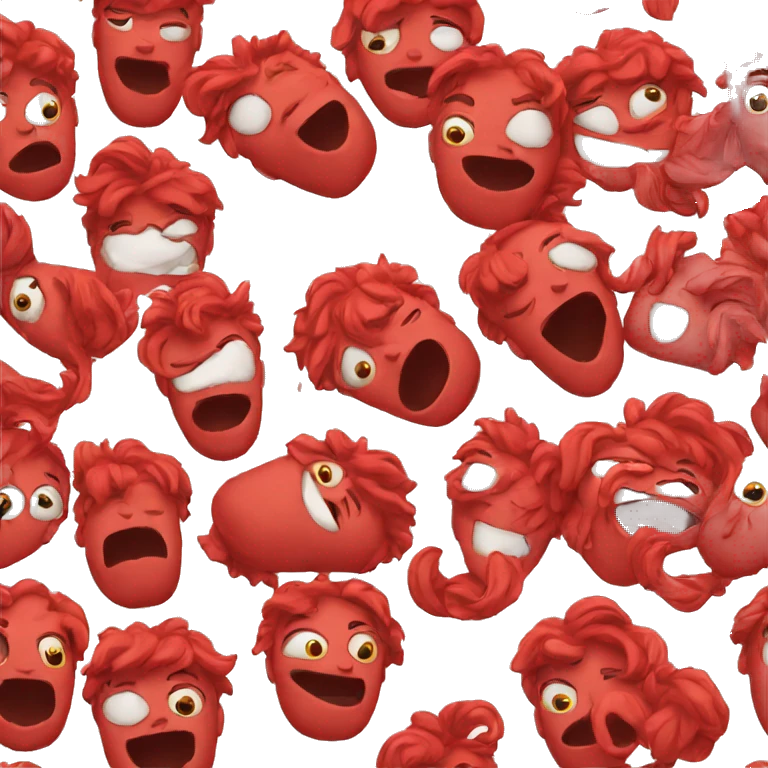 red emoji