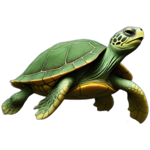 turtle on the space emoji