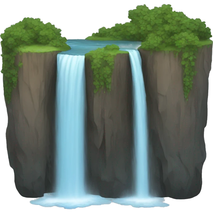 Waterfall emoji