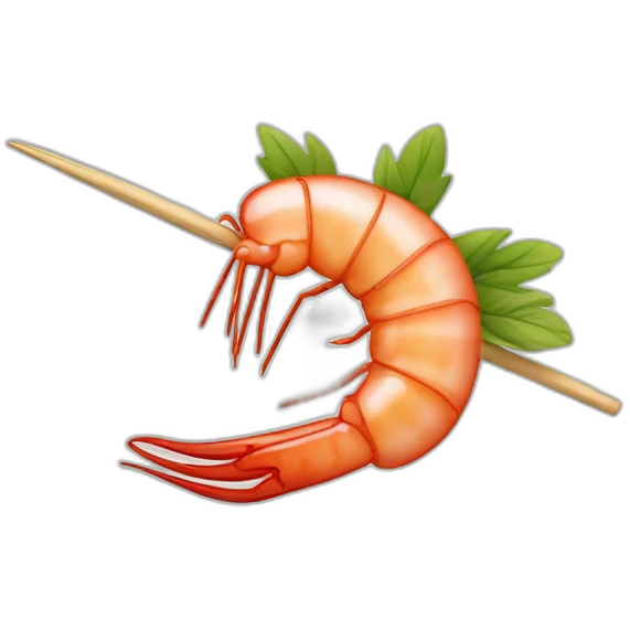 shrimp skewer emoji