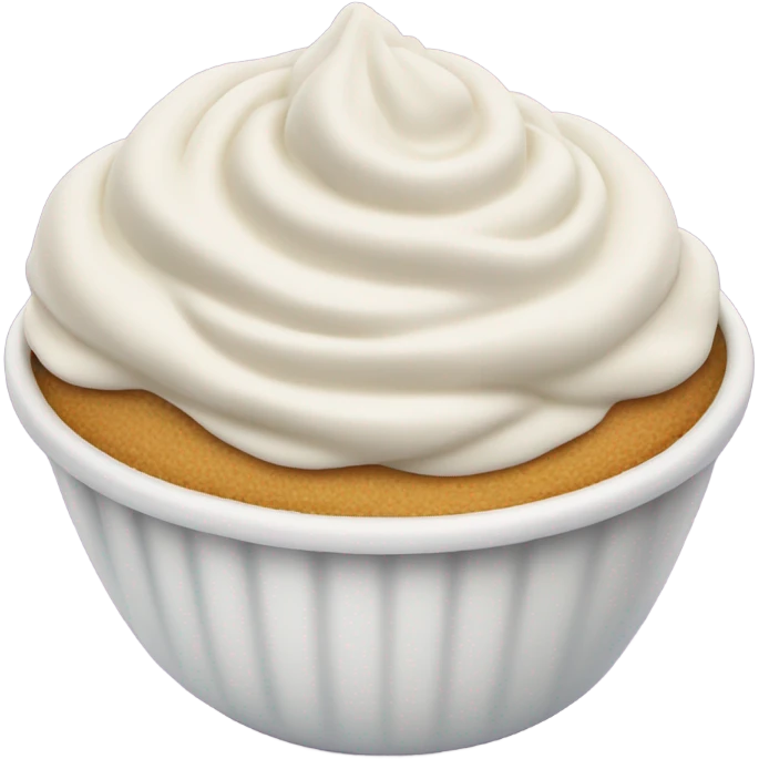 buttercream in a bowl emoji