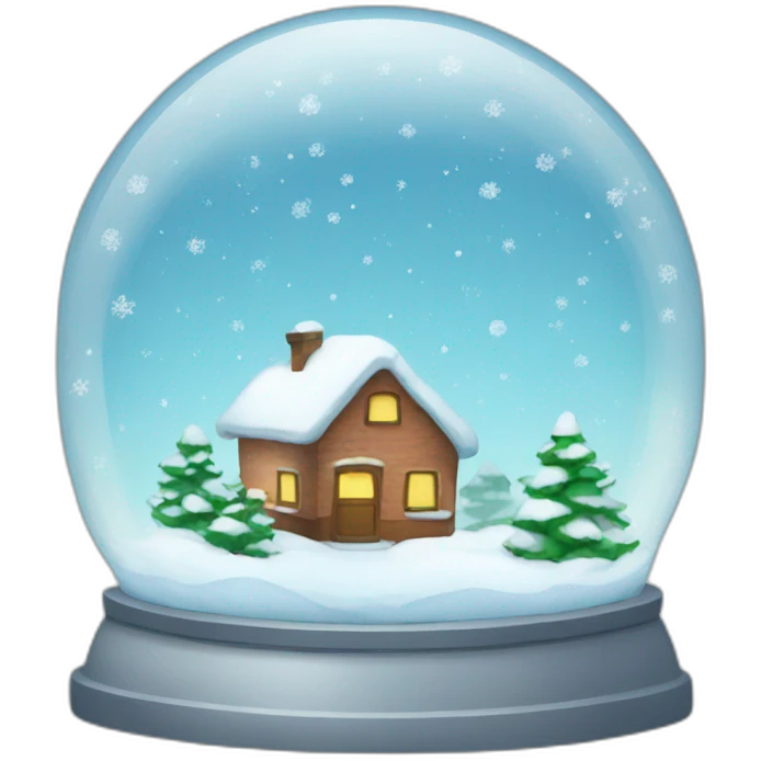 Snow globe emoji