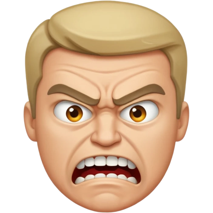 Mad really mad  emoji