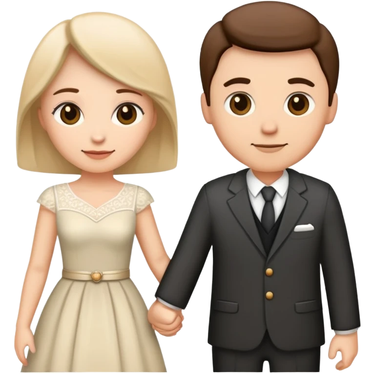 couple holding hands, husband and wife, married couple emoji