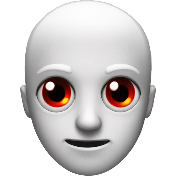 Emoji with bloodshot eyes emoji