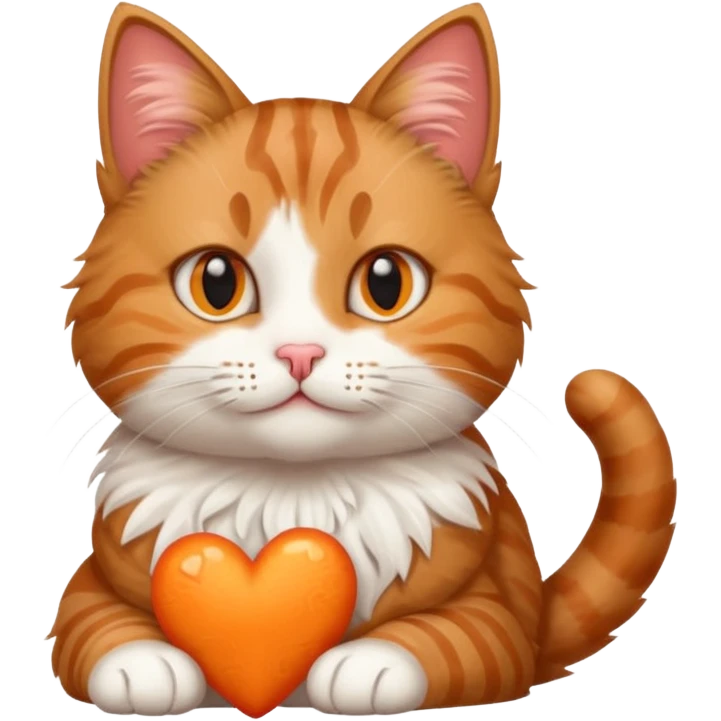 A cat with 3 hearts, so a combi of the 😽 and 🥰 emoji