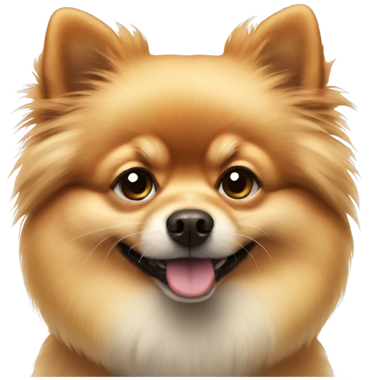 Pomeranian dog emoji