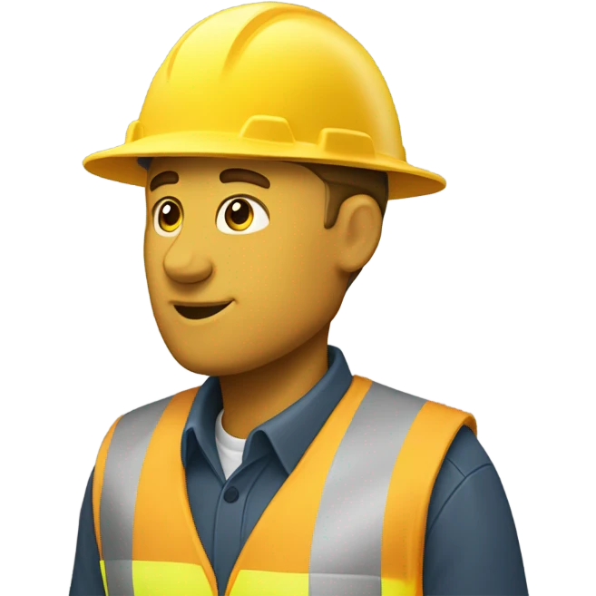 yellow Hard Hatemoji emoji