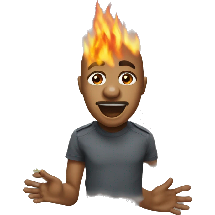 Give me an emoji of a fire￼ end ￼ emoji