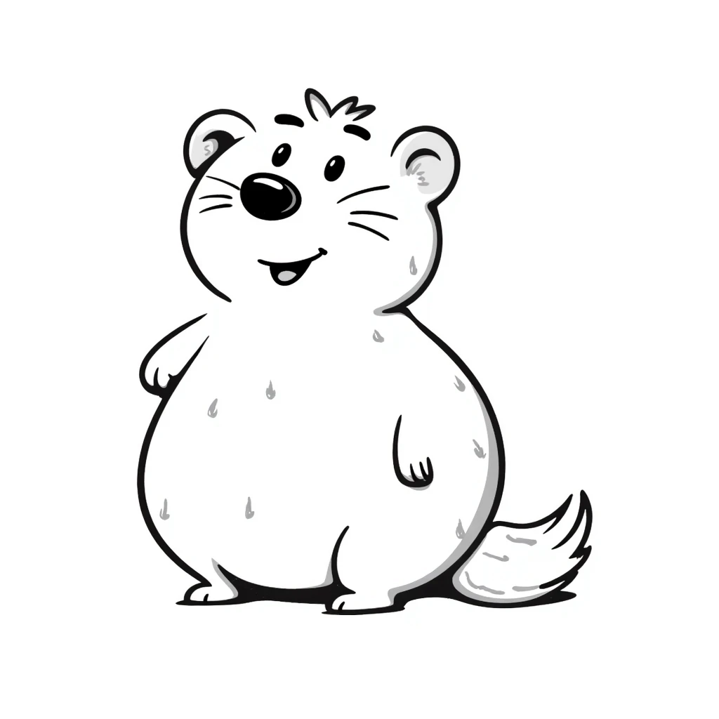 cute quokka emoji
