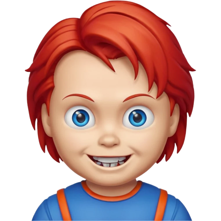 Un emojin de chuky emoji