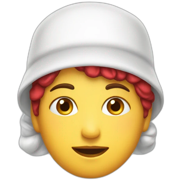 hand maid's tale red headwear emoji