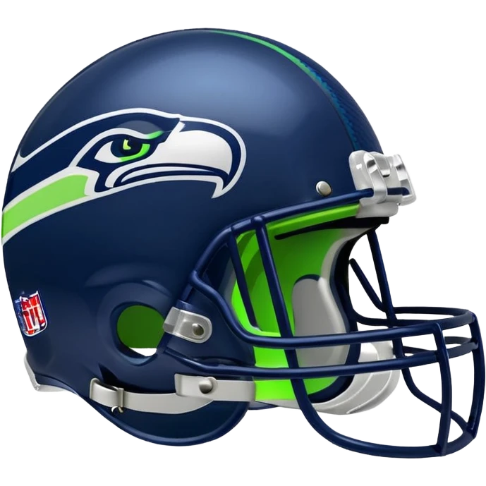 NFL Seahawks helmut emoji