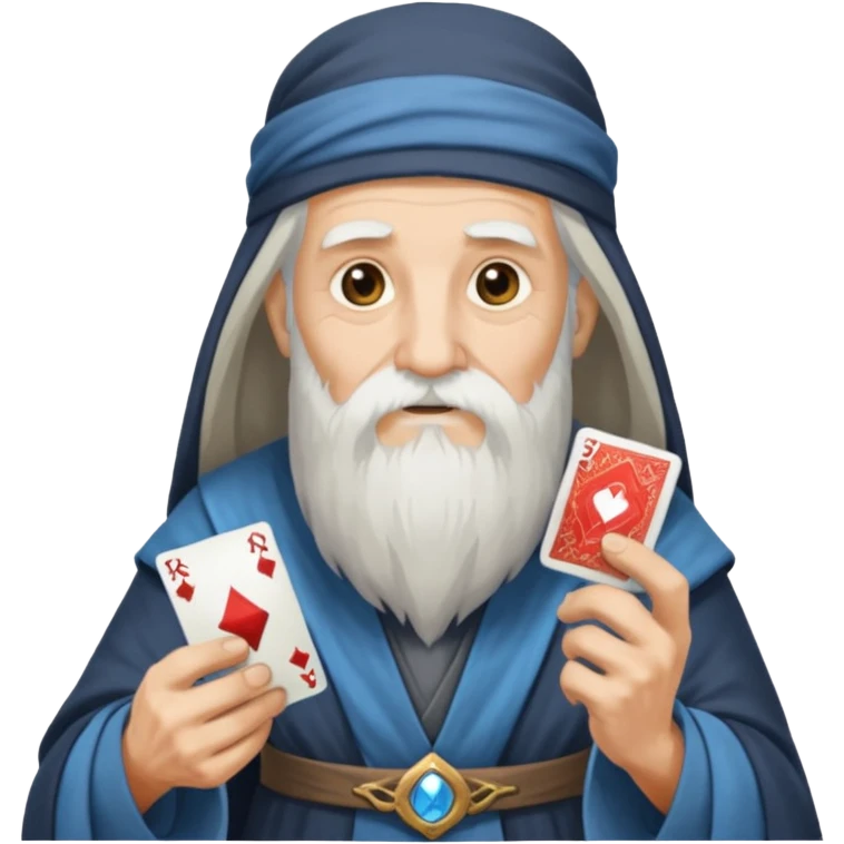Old seer – Long beard, magic card





















 emoji