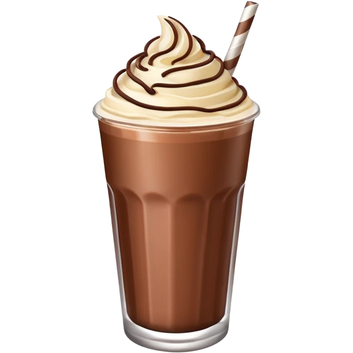 chocolate milk shake emoji