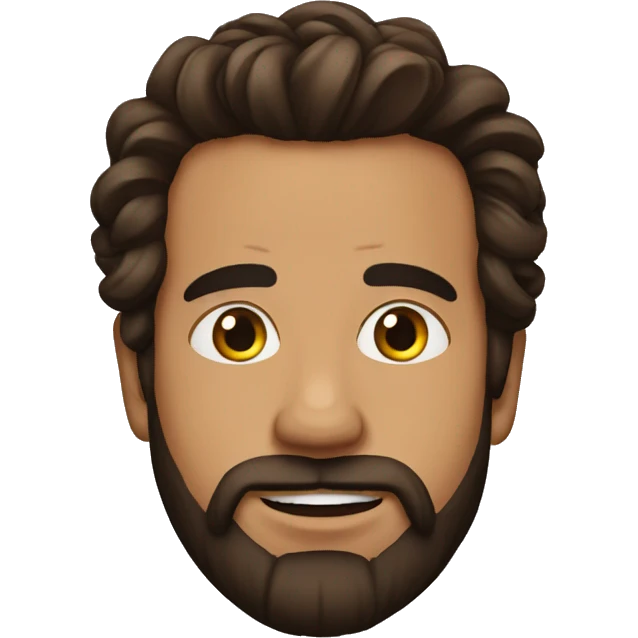 hamilton con barba emoji