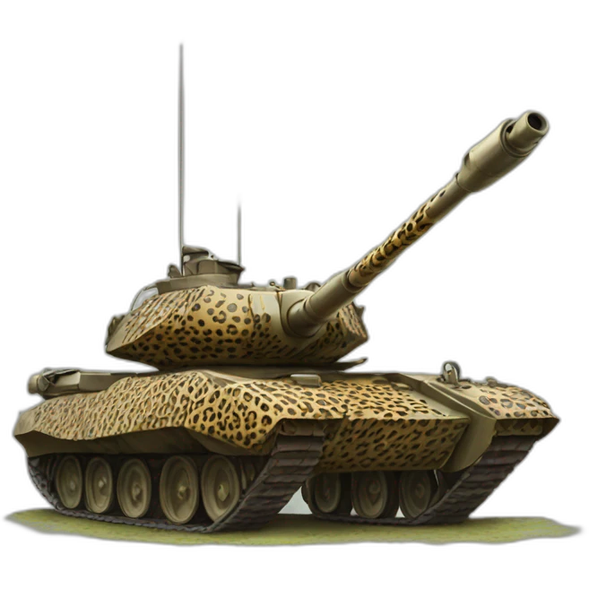 leopard tank emoji