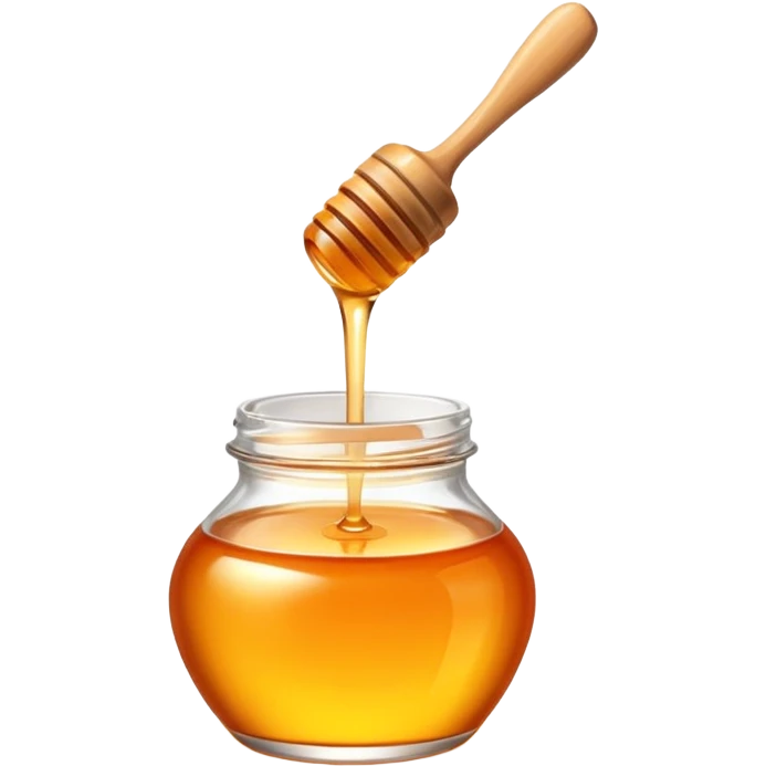 a skincare with orange honey inside emoji