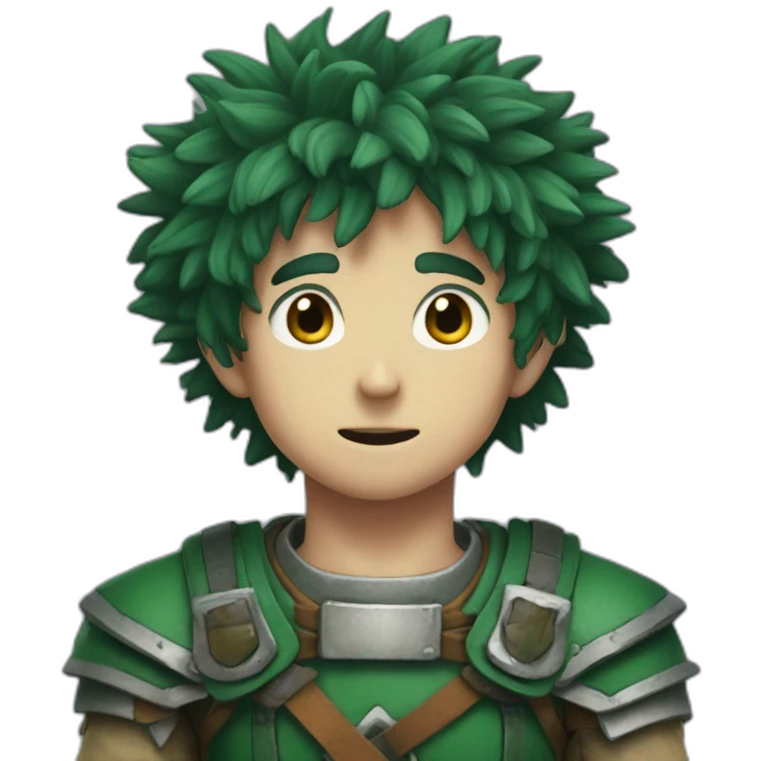 Deku tonnerre emoji