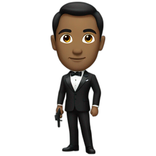 James bond emoji