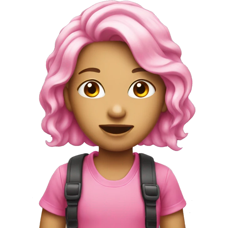 pink emoji