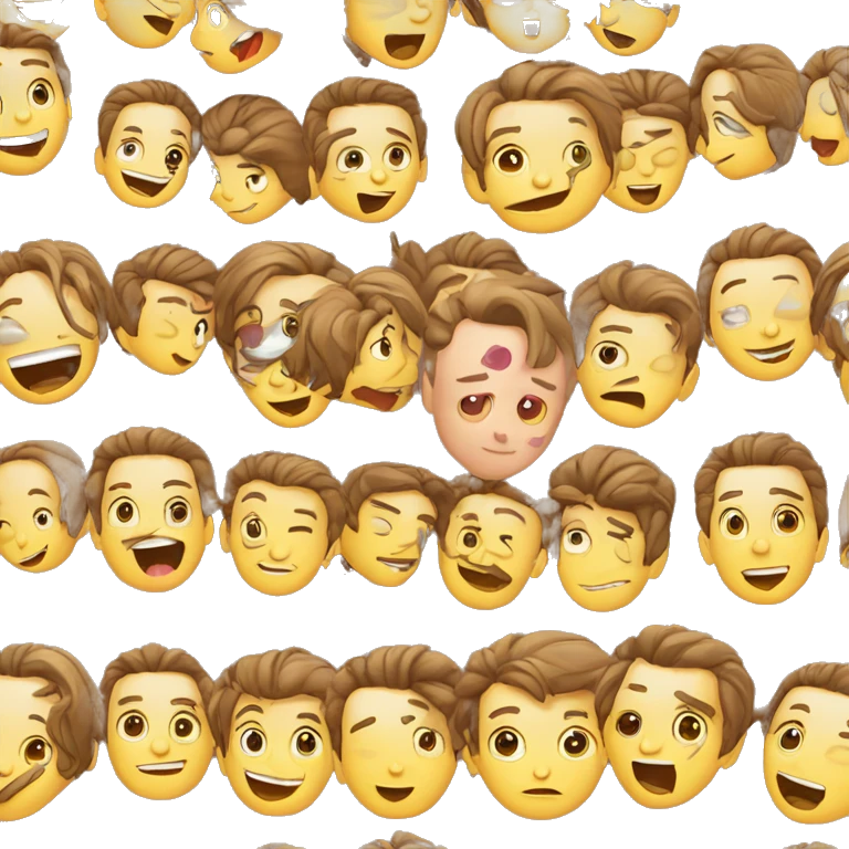 online toplantı yapan çocuk emoji