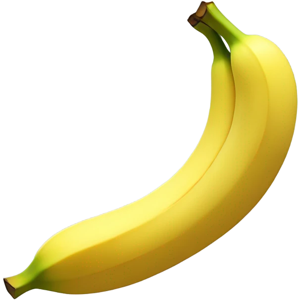 A banana doing a split emoji