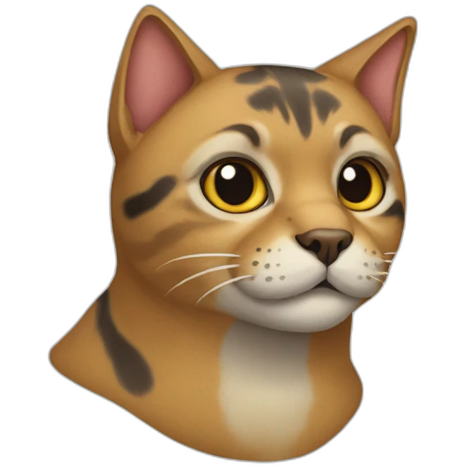 Cat-eat-dog emoji