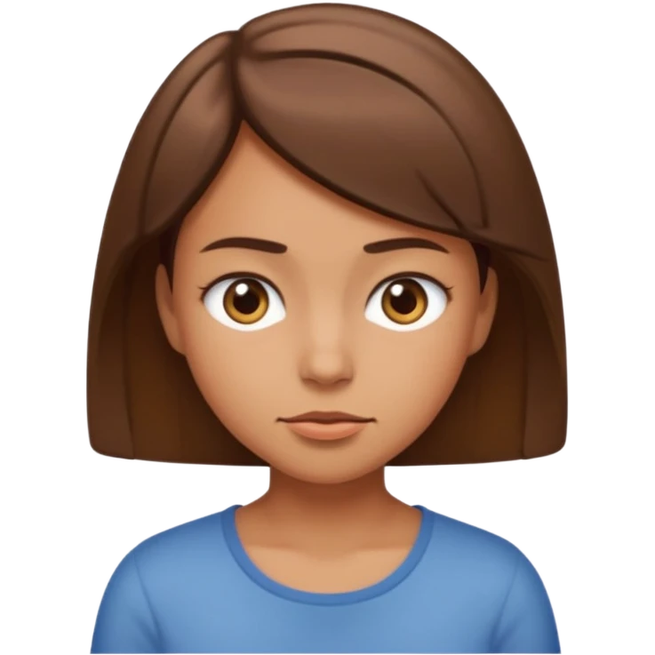 Squinting Eyes emoji medium tan girl emoji