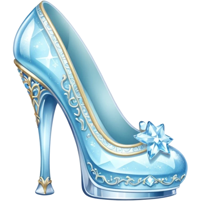 ıce princess shoe emoji
