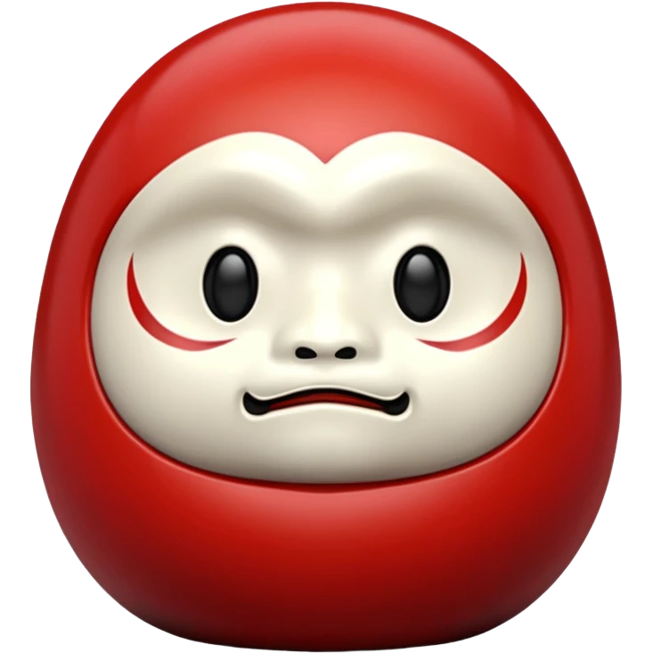Daruma Figure emoji