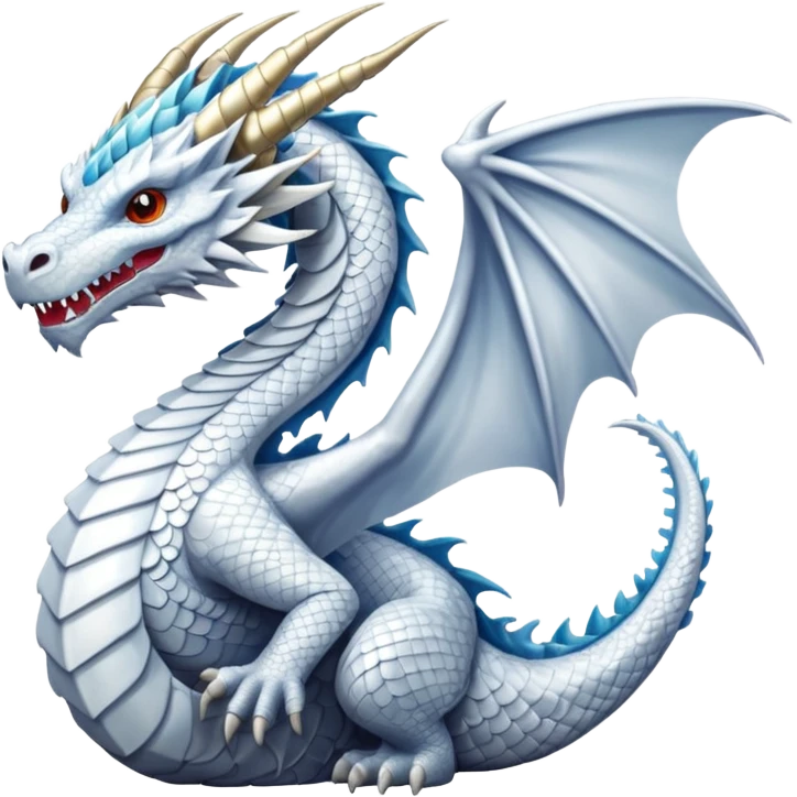white dragon emoji