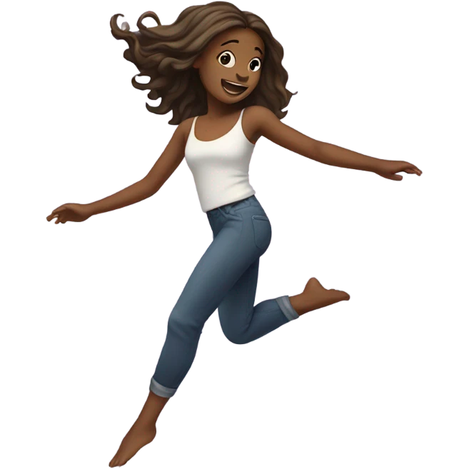 a girl dancing emoji