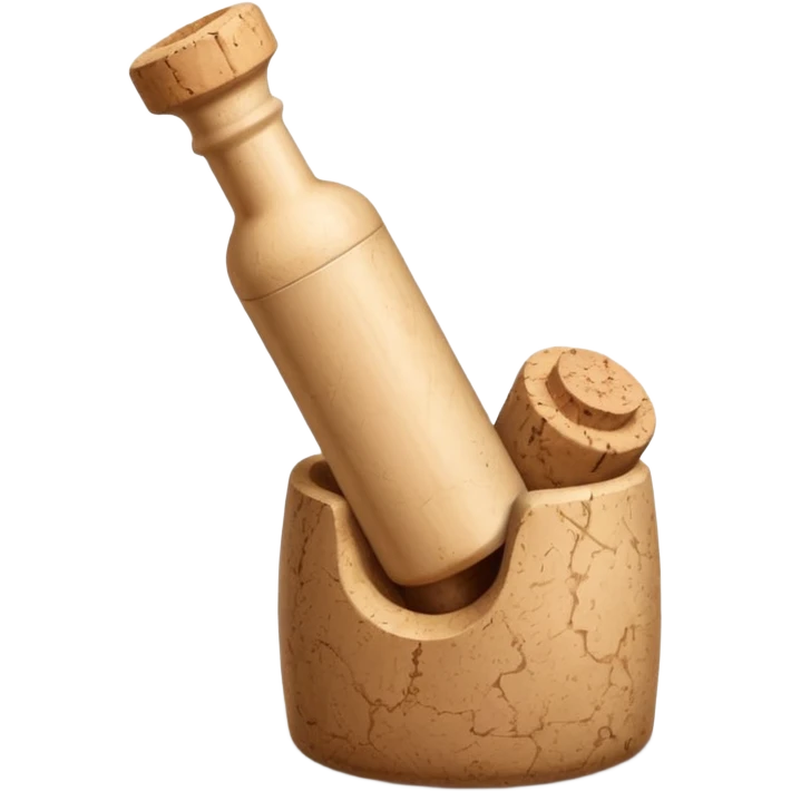 cork stopper in human butt emoji