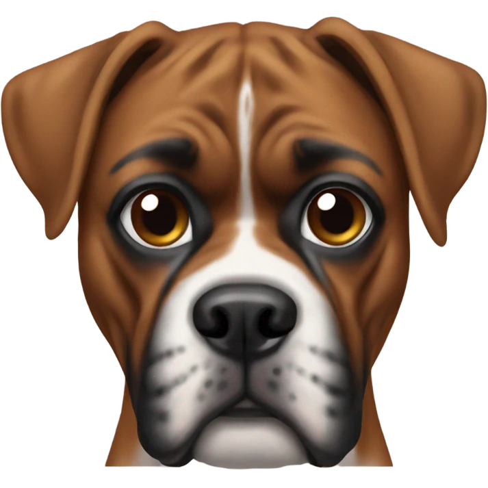 Boxer dog emoji