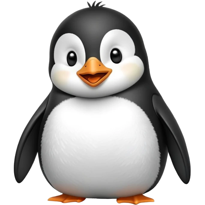 laughing penguin emoji