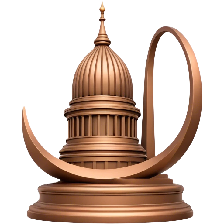 Cinematic Realistic Monas Landmark Emoji, depicted as the iconic National Monument rendered with crisp architectural detail and dynamic, urban lighting. emoji