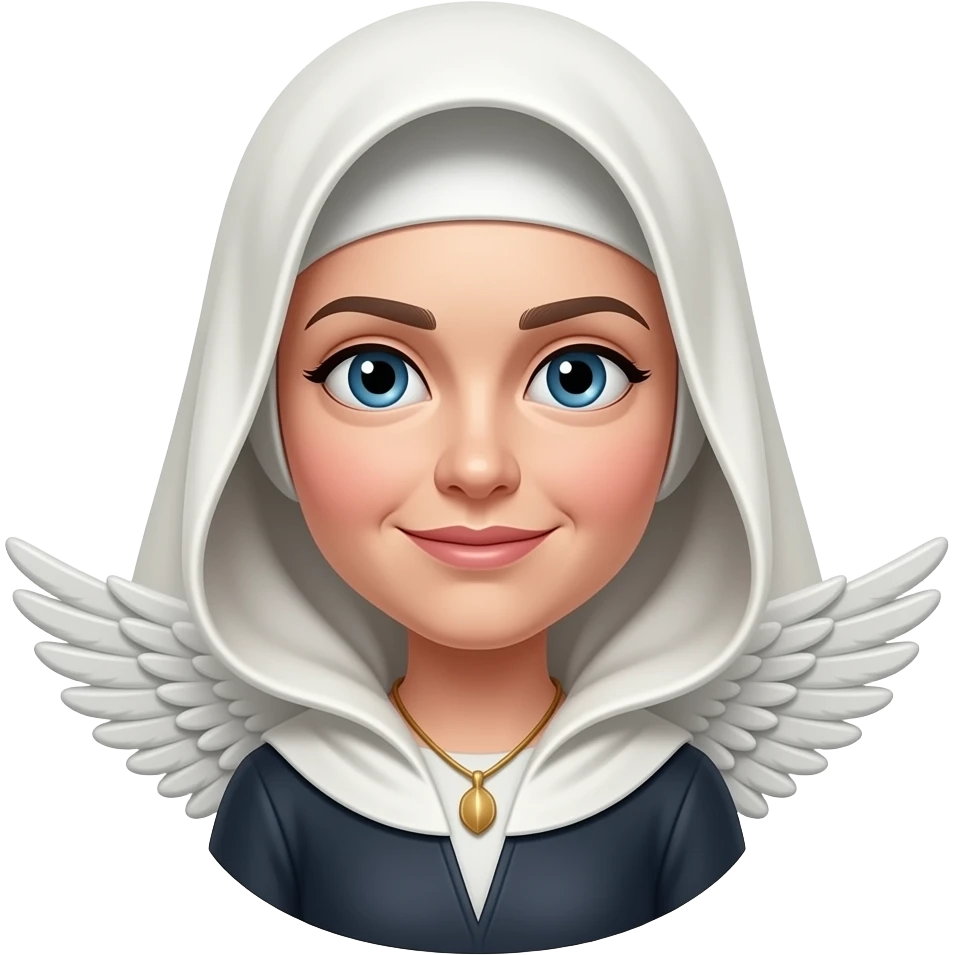 Handmaids tale with white head wings emoji
